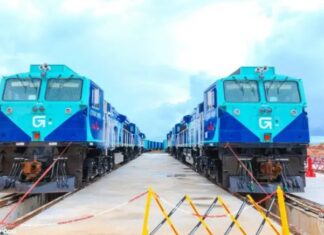 Guinée : inauguration du Transguinéen et lancement officiel de l’exploitation de Simandou à Moribaya. ( Forécariah)