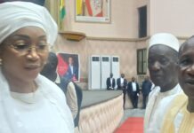 Hadja Halimatou Dalein Diallo rend un vibrant hommage à Abdoulaye Sow au Palais du Peuple » C’etait un homme de valeurs «