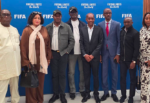 Le Président Sory Doumbouya conduit une délégation de la FGF au siège de la FIFA à Rabat