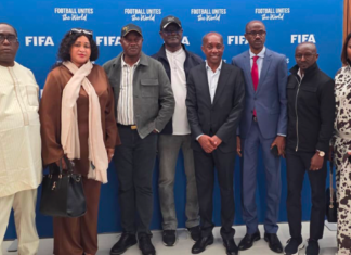 Le Président Sory Doumbouya conduit une délégation de la FGF au siège de la FIFA à Rabat