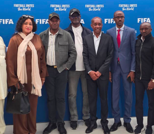Le Président Sory Doumbouya conduit une délégation de la FGF au siège de la FIFA à Rabat