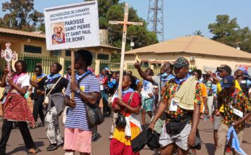 Arrivée des pèlerins à Boffa : une mobilisation remarquable ce jeudi