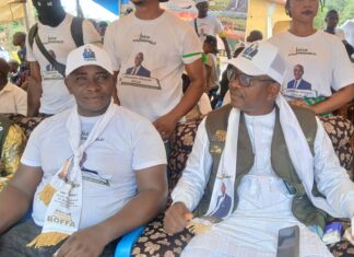BOFFA / KOLIA : la GMD en campagne pour Mohamed Kalil Bangoura et Alhassane Moussa Sylla