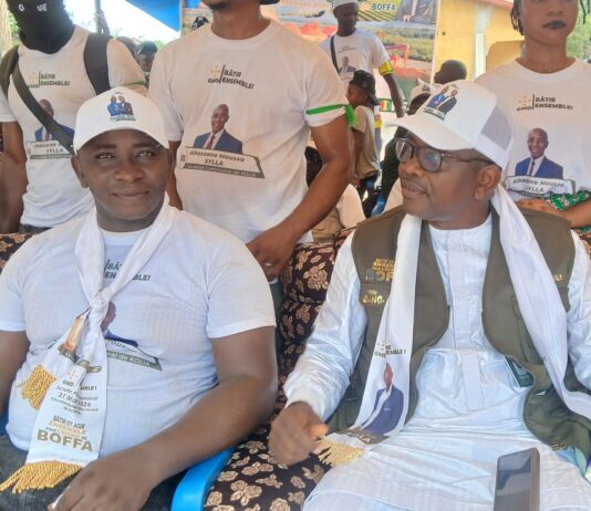 BOFFA / KOLIA : la GMD en campagne pour Mohamed Kalil Bangoura et Alhassane Moussa Sylla