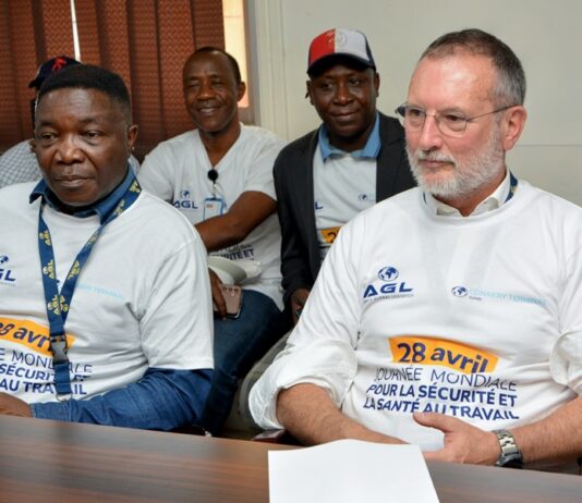 AGL Guinée et Conakry Terminal célèbrent la Journée Internationale de la Santé et de la Sécurité au Travail en faveur d’un environnement psychosocial sain