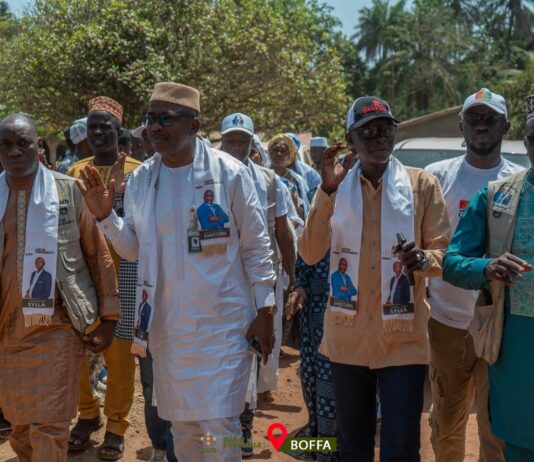 TOUGNIFILY : sages et religieux prient pour la victoire de Mohamed Kalil Bangoura et Alsény Kolia Sylla à l’élection législative