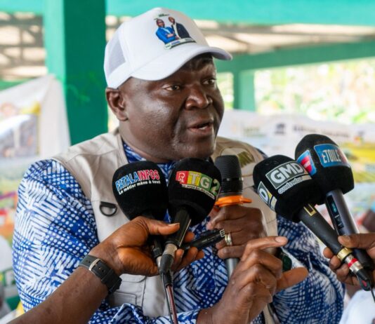 BOFFA : Ibrahima Sory Camara : « Votez pour les candidats de la GMD et ses alliés afin de garantir la réussite du projet de société du président Mamadi Doumbouya. »