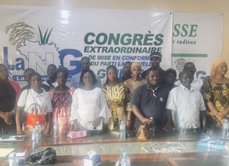 Guinée / Congrès extraordinaire : Le parti LaNG se met en conformité en adoptant ses statuts et règlements