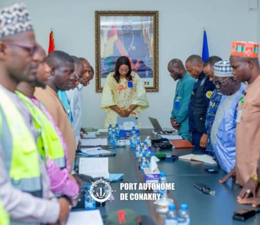 Fluidité, sécurité et performance : le dialogue se poursuit au Port Autonome de Conakry.