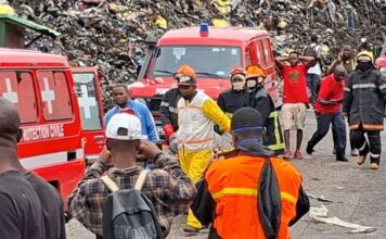 Éboulement à Dar-es-Salam : au moins six morts à Conakry, les recherches se poursuivent